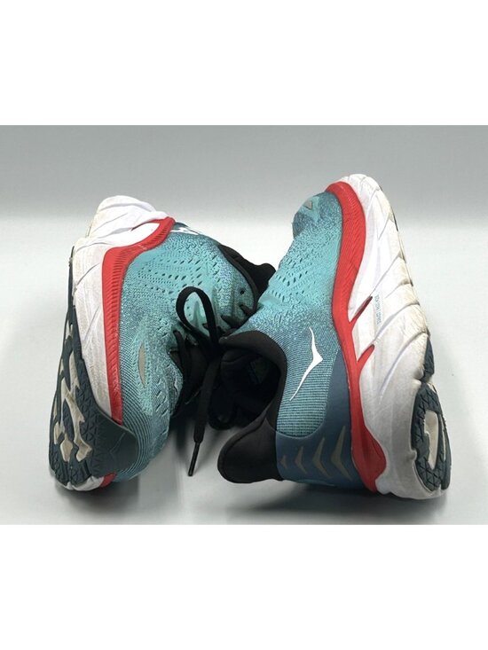 Hoka One One Men\'s Teal Aquarelle Clifton 8 Running Athletic Shoes Sz 11.5D 3021 main image 5